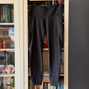 High-Rise Cozy Spacedye 7/8 Leggings by JoyLab / Dark Gray / Medium